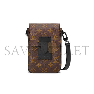 LOUIS VUITTON S-LOCK VERTICAL WEARABLE WALLET M81522 (19*12*7cm)